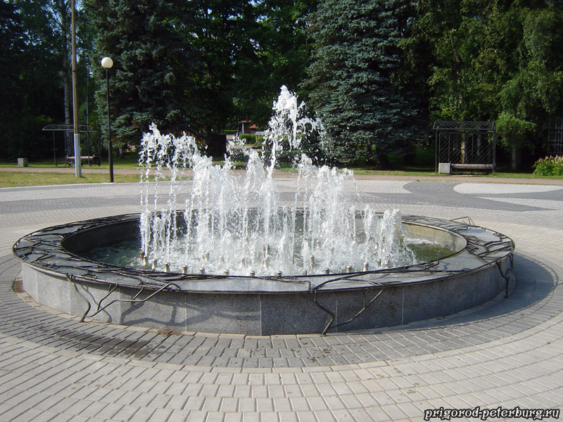 Зеленогорск - фонтан